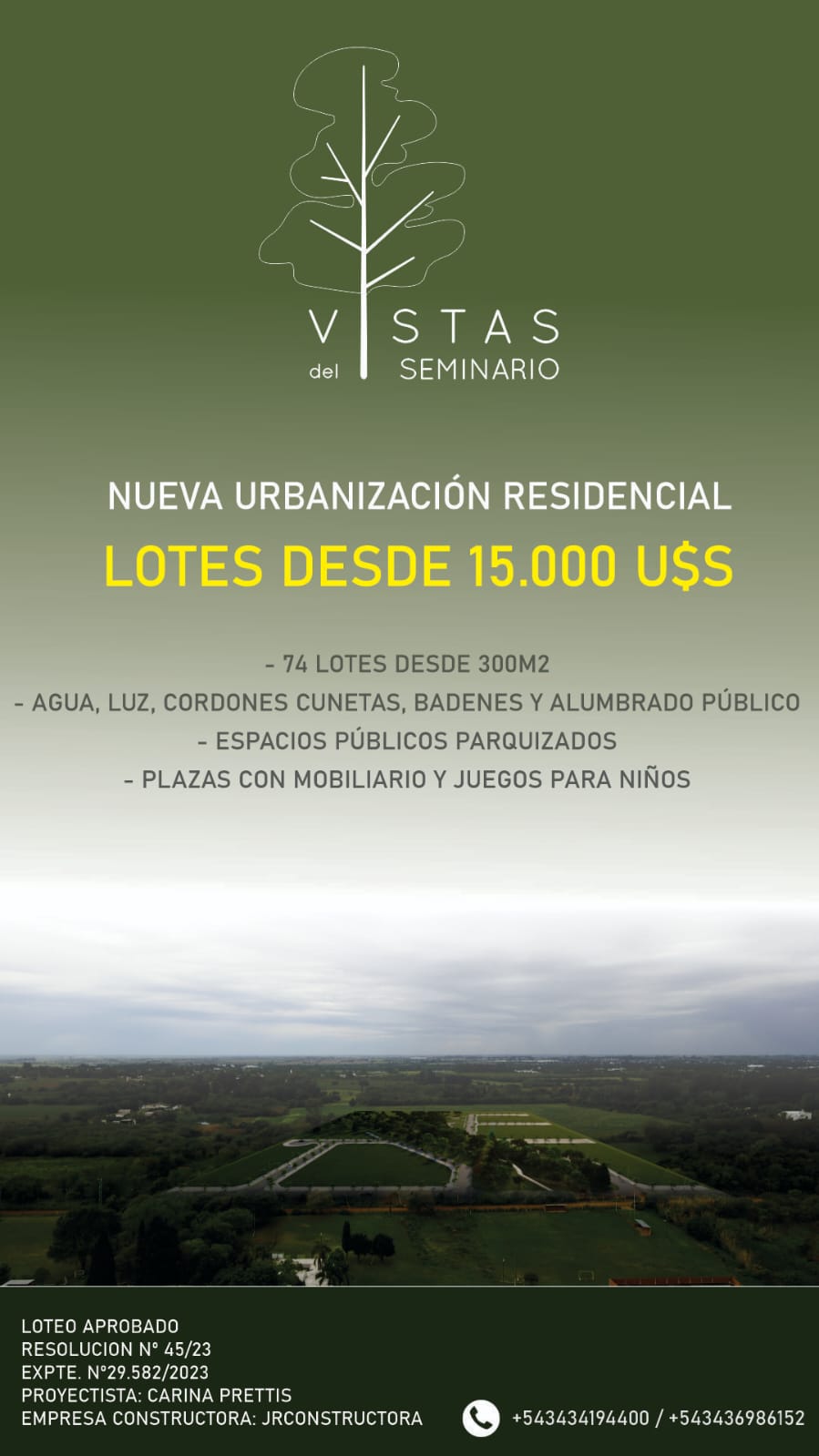 Imagen de la propiedad VENTA DE LOTES ZONA SEMINARIO