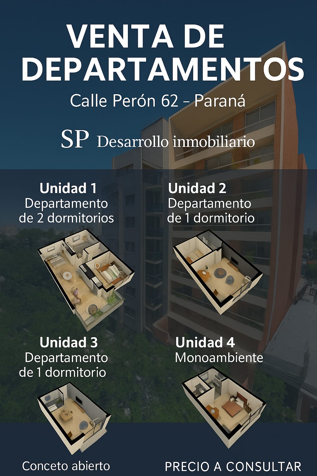 Imagen de la propiedad  VENTA DE DEPARTAMENTOS | Calle Perón 62 - Paraná